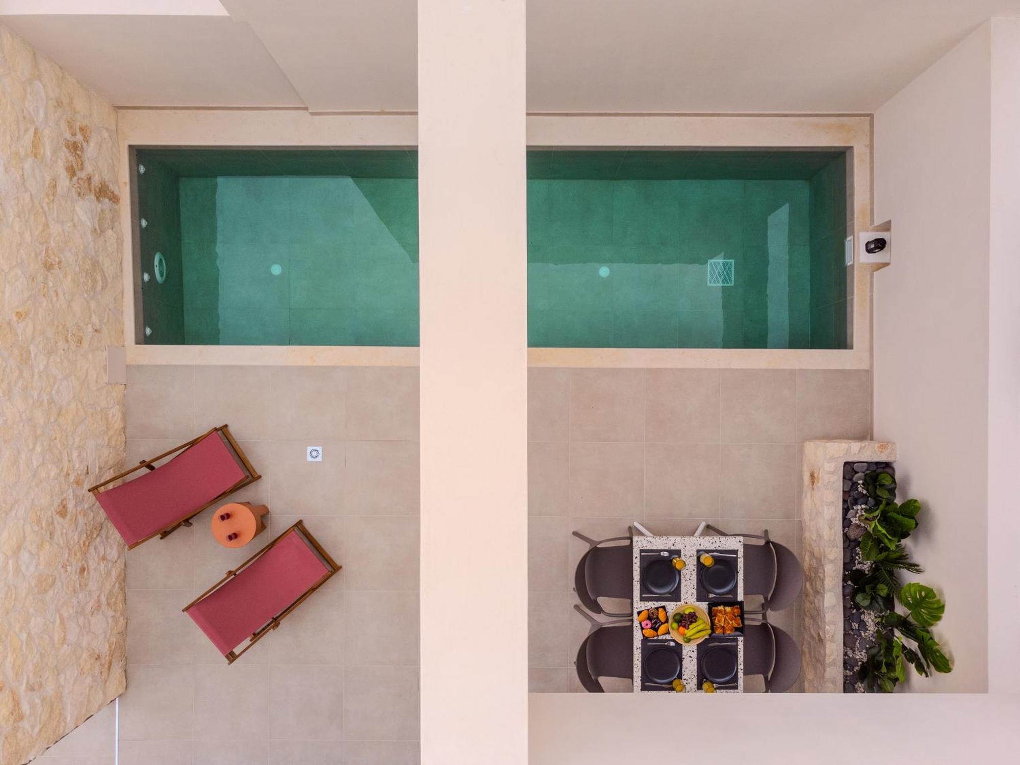 Sugarwhite Suites With Private Not Heated Pool Emporio  Экстерьер фото