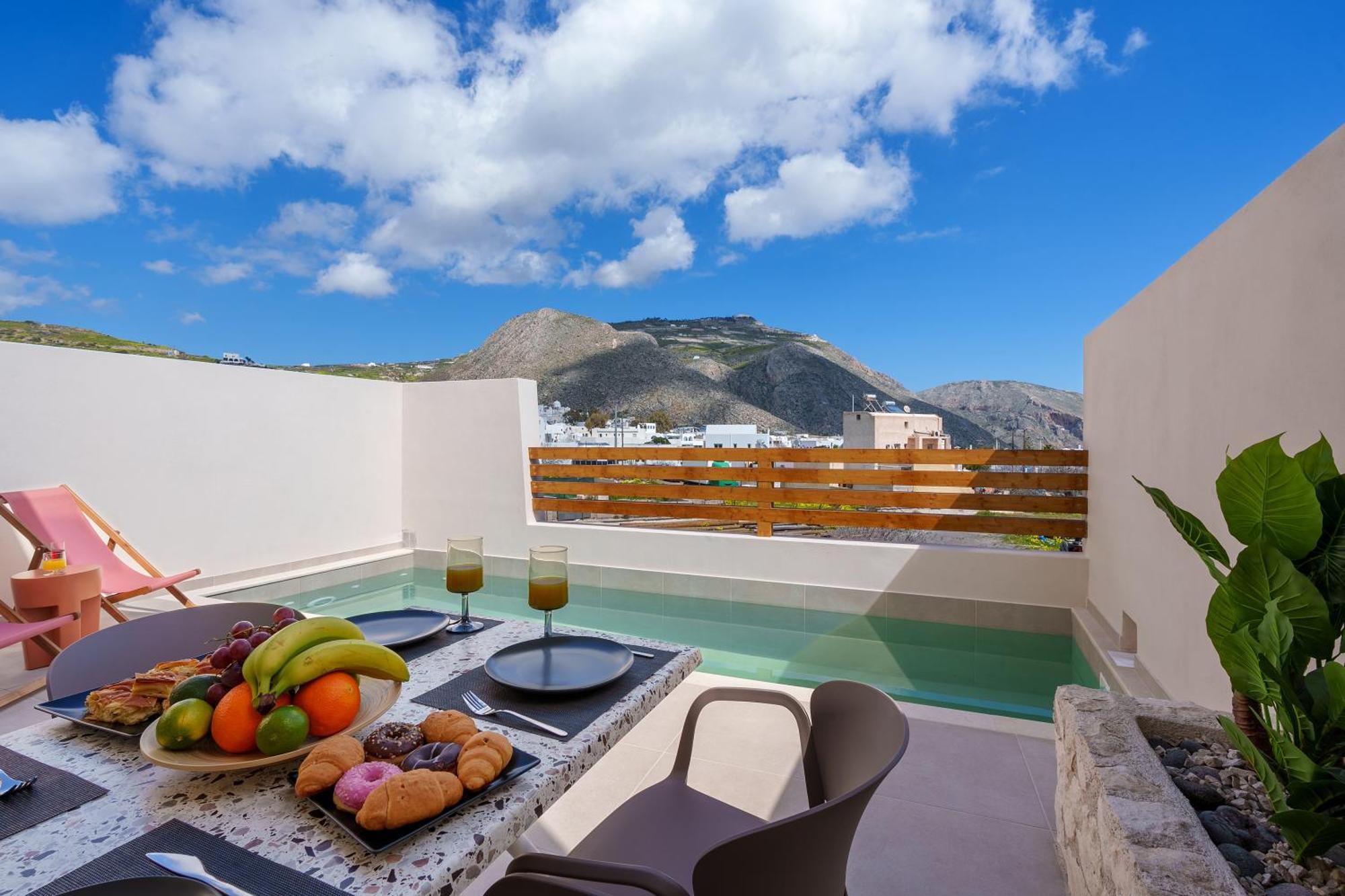 Sugarwhite Suites With Private Not Heated Pool Emporio  Экстерьер фото
